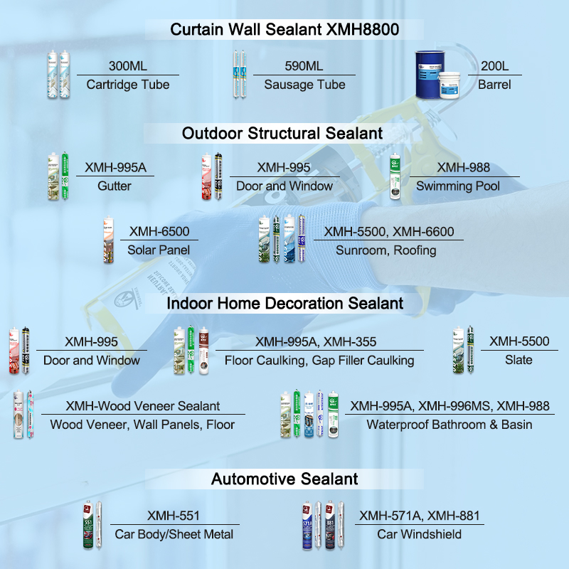 Advanced Silicone Sealant for Complete Waterproof and Mold Defense