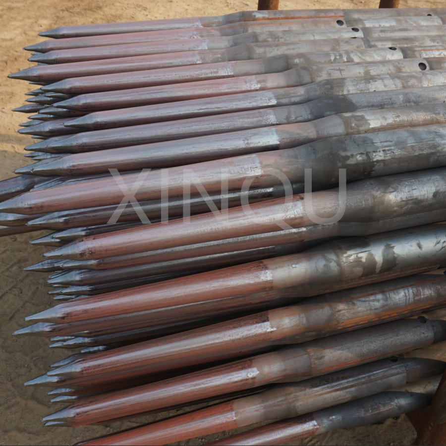 Грунтовый анкер для перголы и забора, оцинкованный