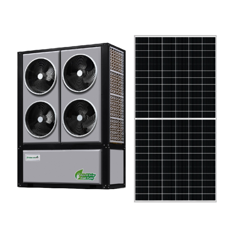 High-Cop Latent-Storage Solar Ground Source Heat Pump