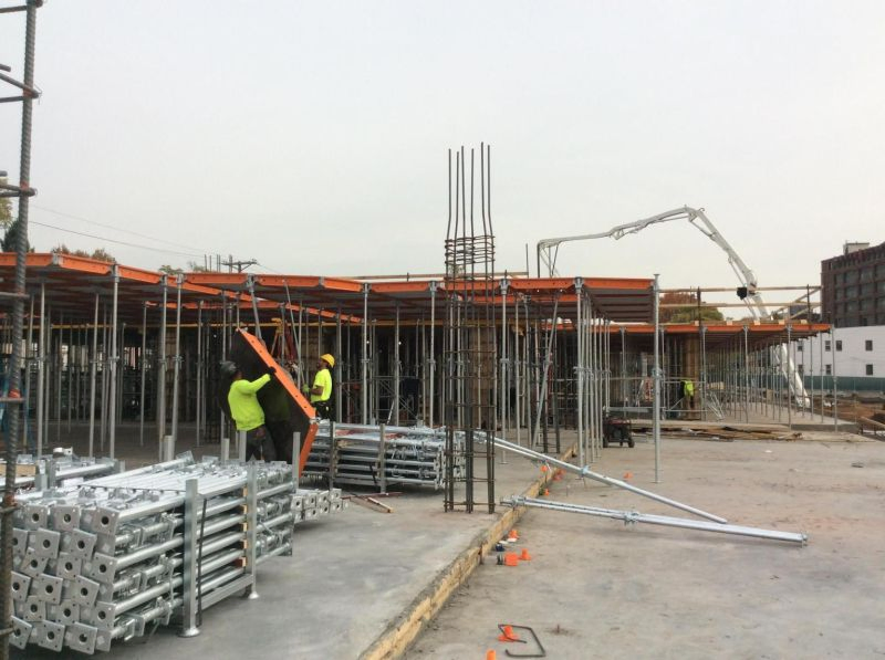 Aluminum/Steel Formwork with Bamboo Plywood Used for Concrete Pouring of Building Construction