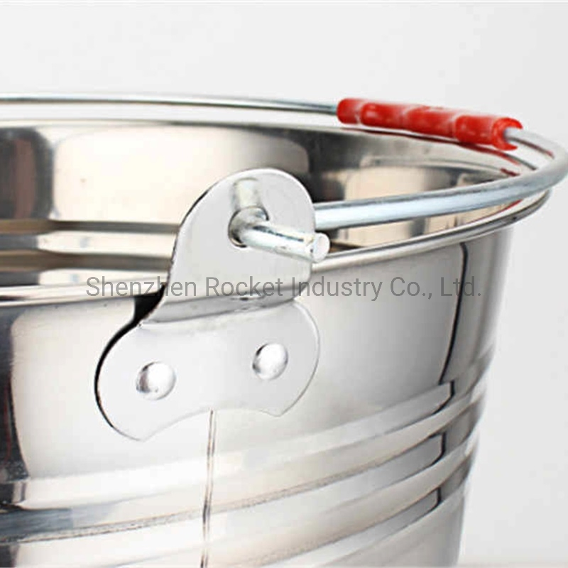 12/14/16/20 Liters Stainless Steel Metal Ice Bucket