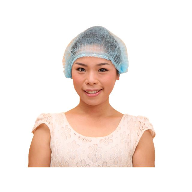 Disposable Bouffant Caps Soft PP Nonwoven Available 10g, 12g, 15g