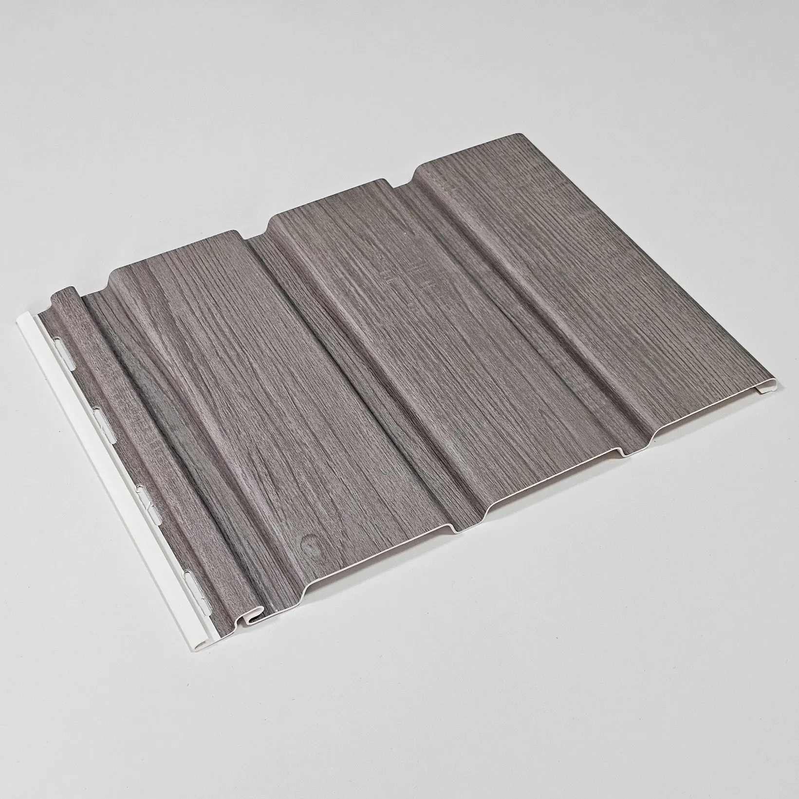 Durable Building Material Waterproof Soundproof Wood Alternative Lightweight PVC Ceiling Eaves Soffit Panel for Elegant Exterior Siding