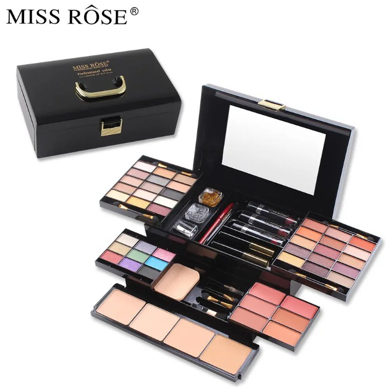 Online Wholesale and Retail 39 Colors Eyeshadow Make-up Artist Makeup Case Blush Powder Lipstick Mascara Full Face Makeup Set Multi-Function Cosmetics Palette