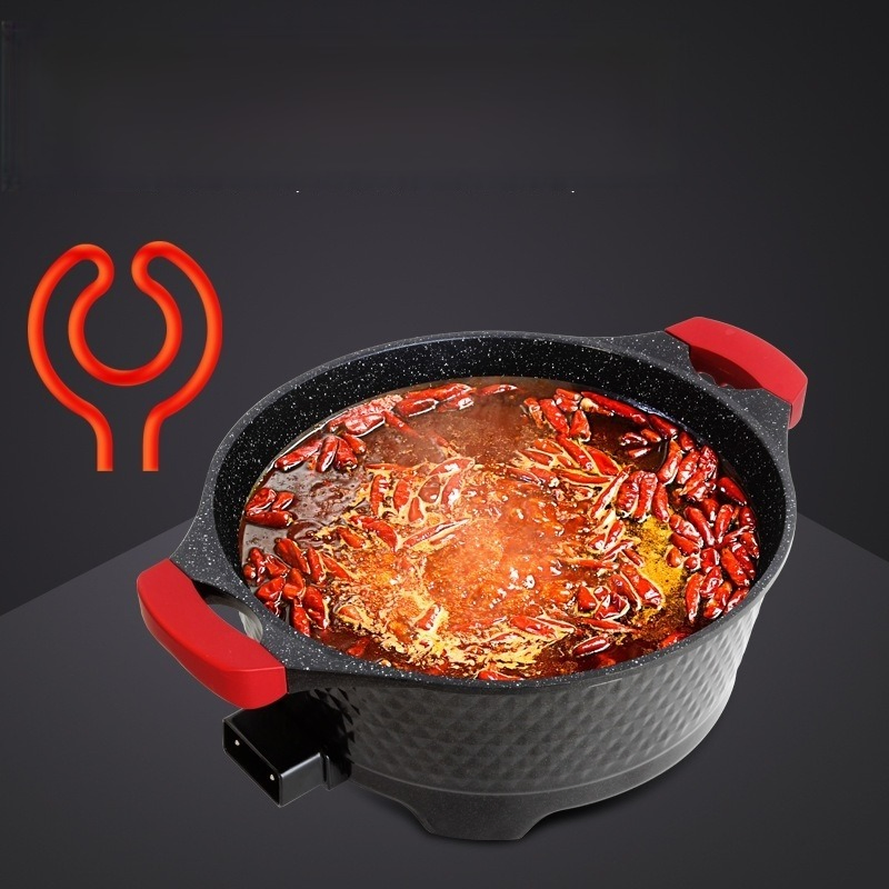 10L New Simple Design Multi Functional Hot Pot Aluminum Kitchen Electric Pan Non-Stick Cooking Pot