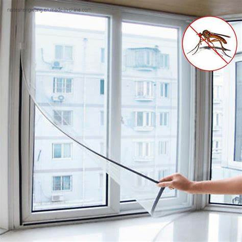 Mosquito Net for Window/Magnetic Insect Screen/Fiberglass Insect Screen/Roller Screen Window Door