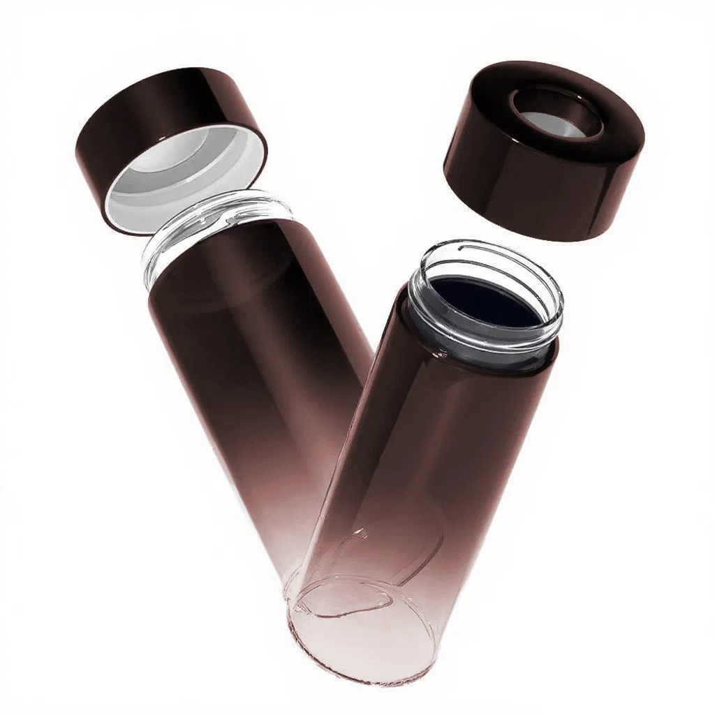 Magnifying Glass Function Resistant Candle DAB Wax Containers Packaging Glass Storage Jar