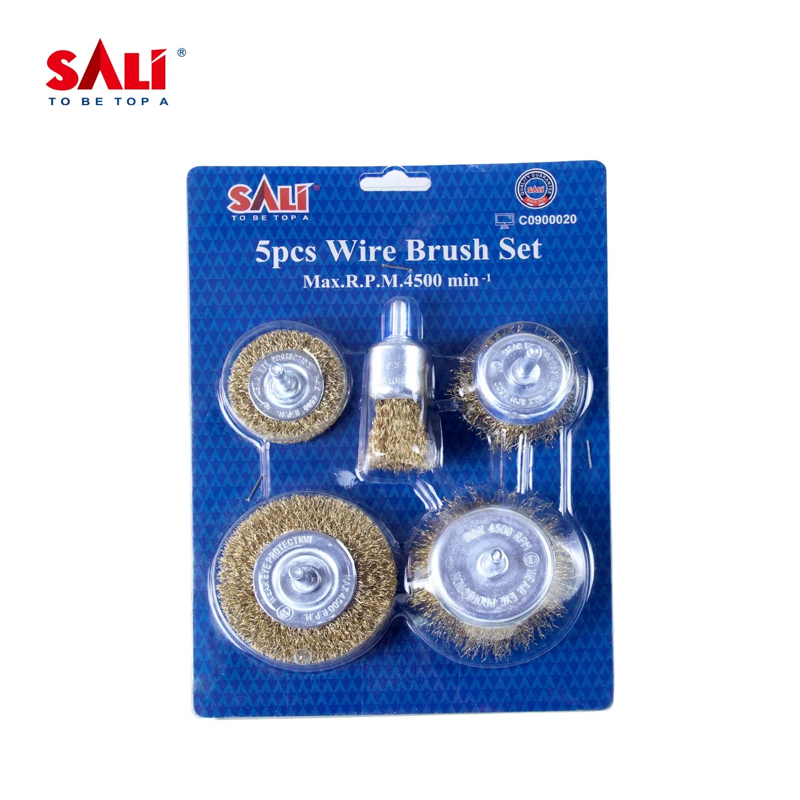 Sali 5PCS 0.3mm Wire High Quality Wire Brushes Set