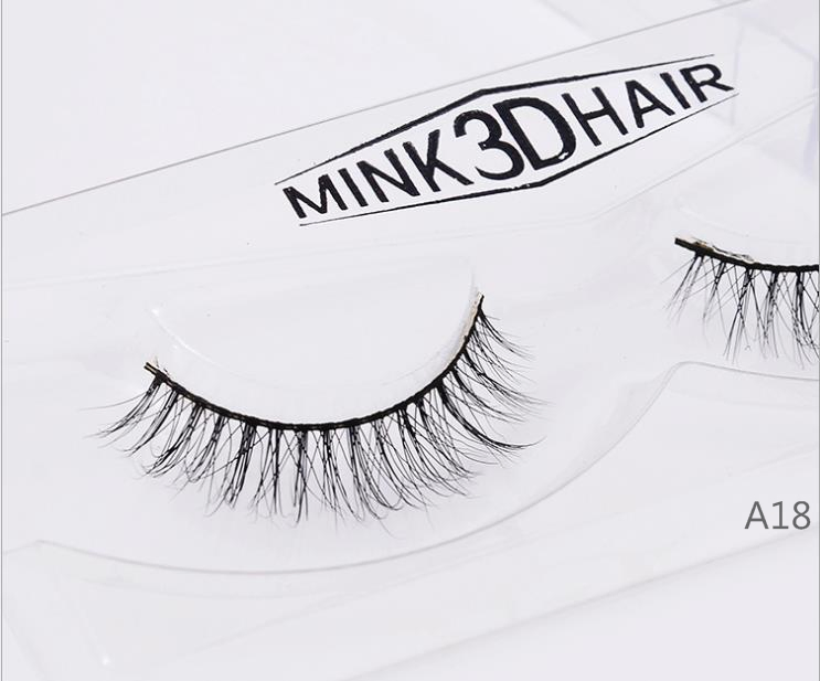 Eyelashes Mink Eyelashes Criss-Cross Strands Cruelty Free High Volume Mink Lashes Soft Dramatic Eye Lashes A18