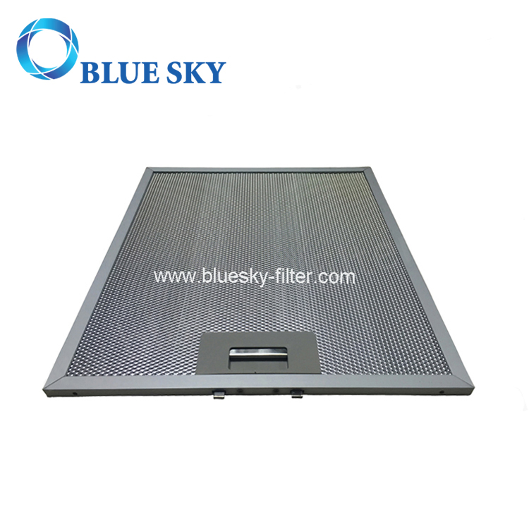 Aluminium Mesh Range Cooker Hood Grease Filter Replacements for Klarstein Al-Filter 4857 Kitchen Accessories