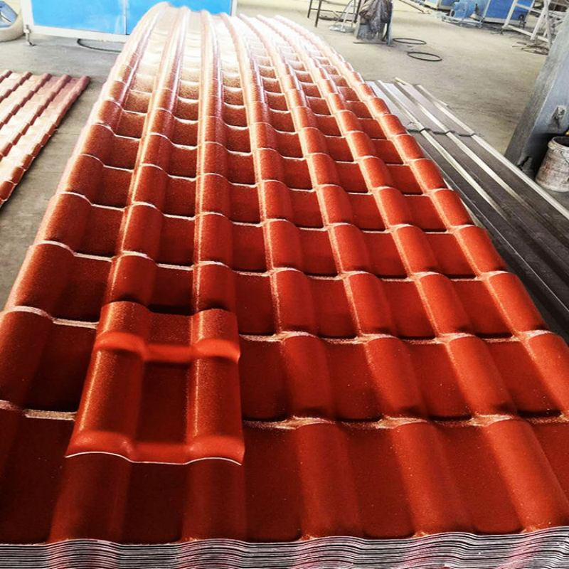 Light Wave High-Impact UPVC Roof Tiles PVC Ondulated Roof Tiles