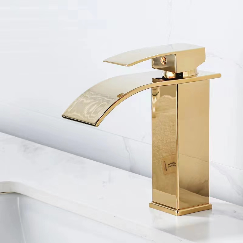 New Bathroom Model Brass Basin Mixer Odn-20011-65