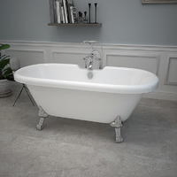 Угловая акриловая ванна Walk-in с гидромассажем