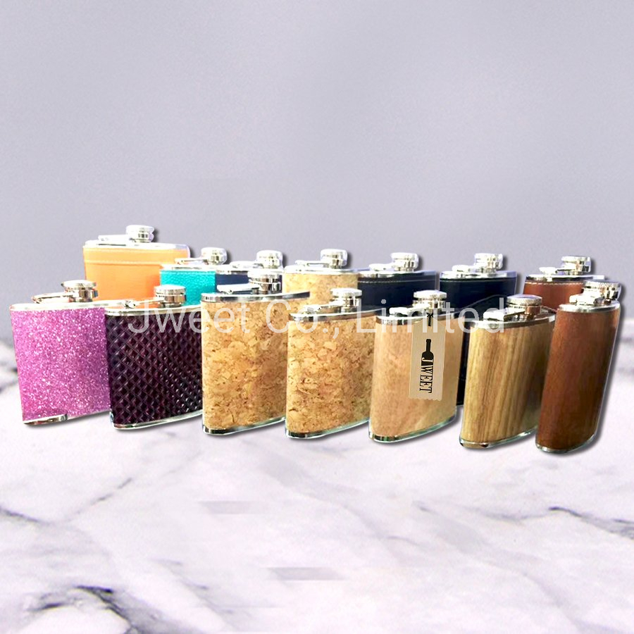 Leakproof Hip Flask Portable Square Liquor Pocket Flask