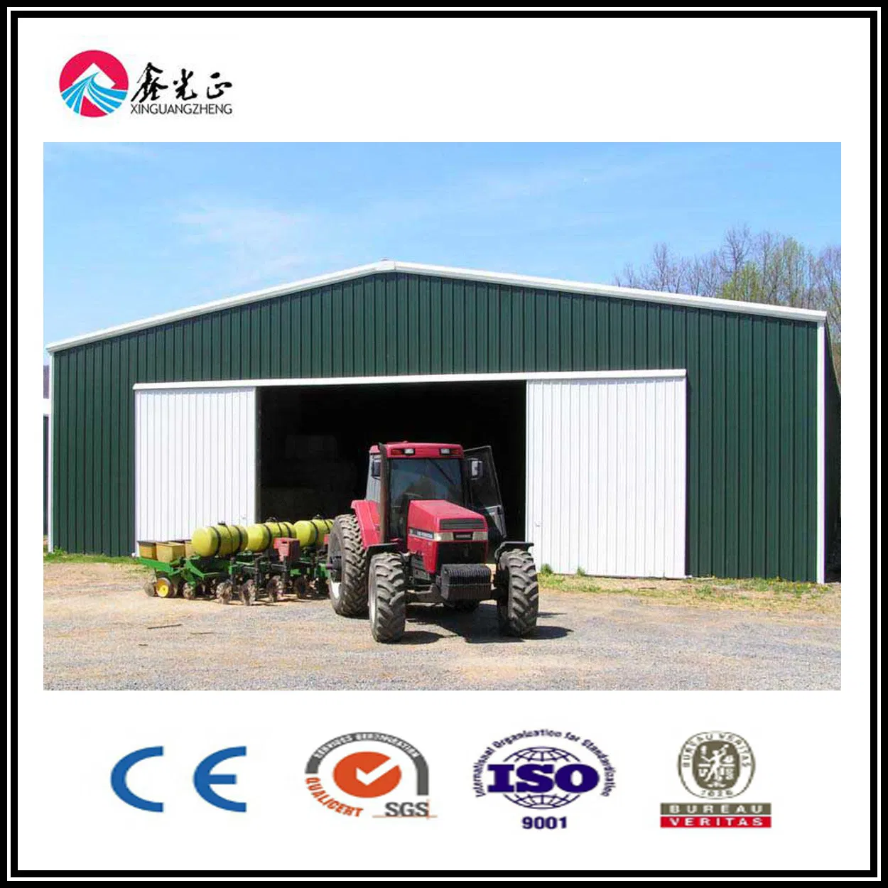 Versatile Steel Car Garage Warehouse for All Weather Conditions