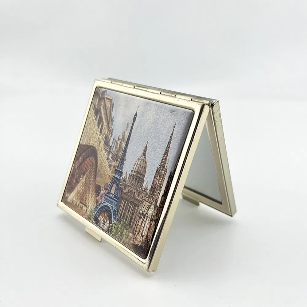 Waterproof and Dustproof Quiet Opening and Closing Portable Compact Mirror