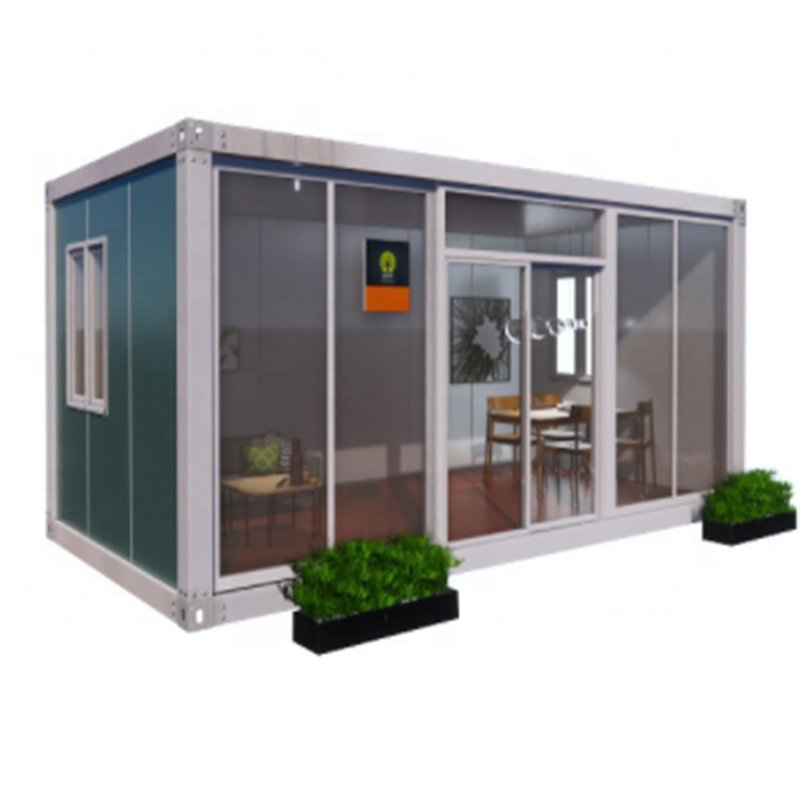 20 Feet Container Houses with One Bedroom Toilet Full Furniture