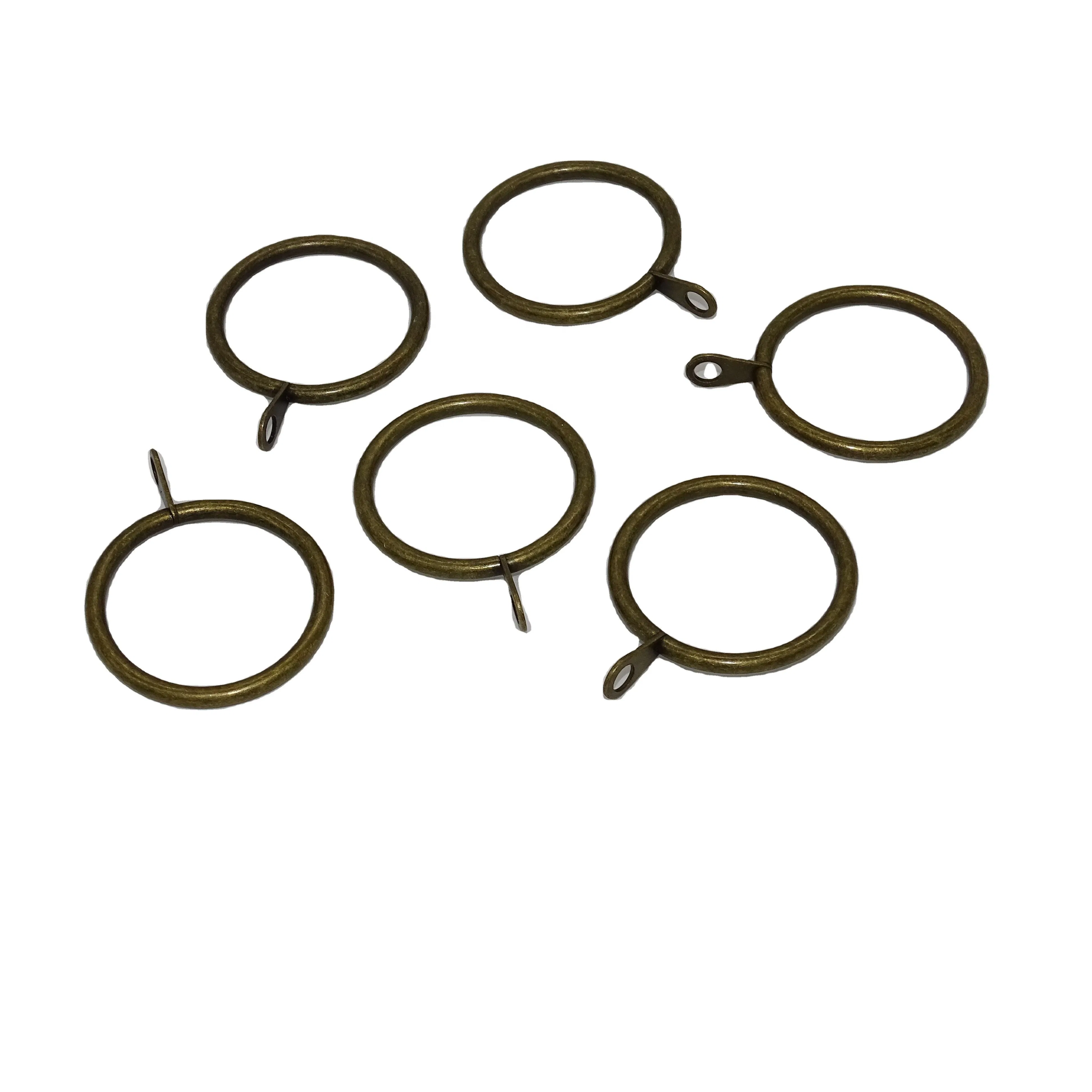 Wholesale New Design Eyelet Rings Metal Curtain Rings for Bedroom Living Room