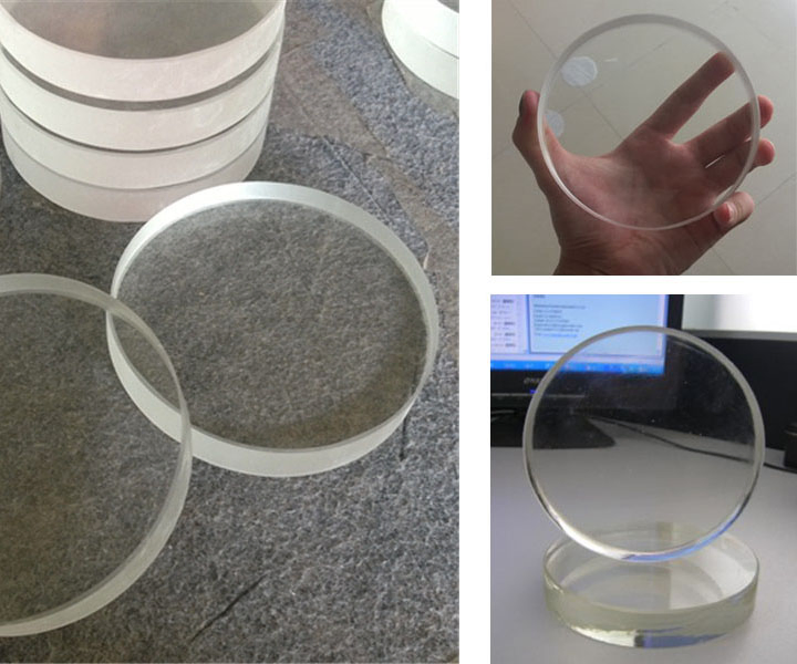 280*34*17 Borosilicate Reflex Glass Gauge, Round Shape Borosilicate Sign Glass