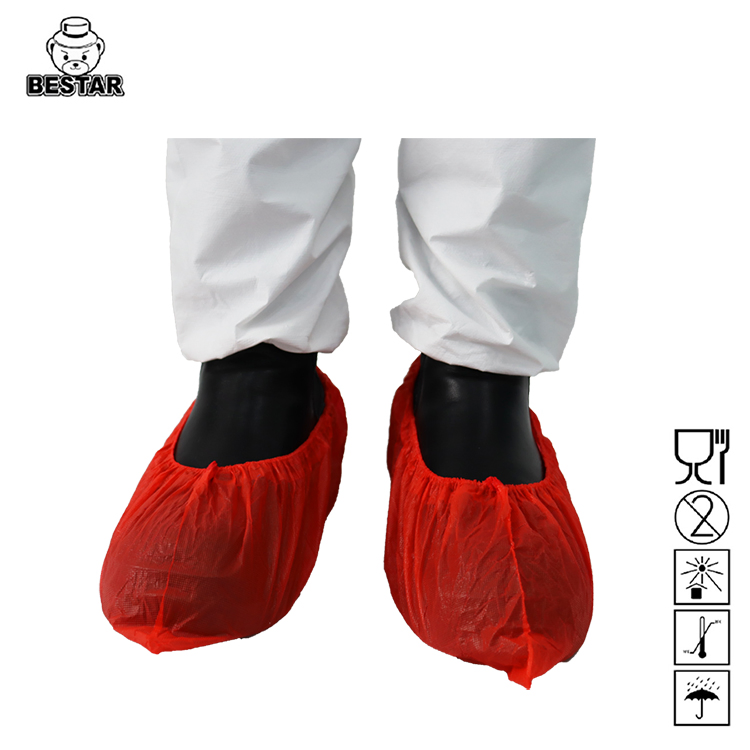 Plastic White, Red, Blue, Yellow etc Bestar Economic Shoe Cover