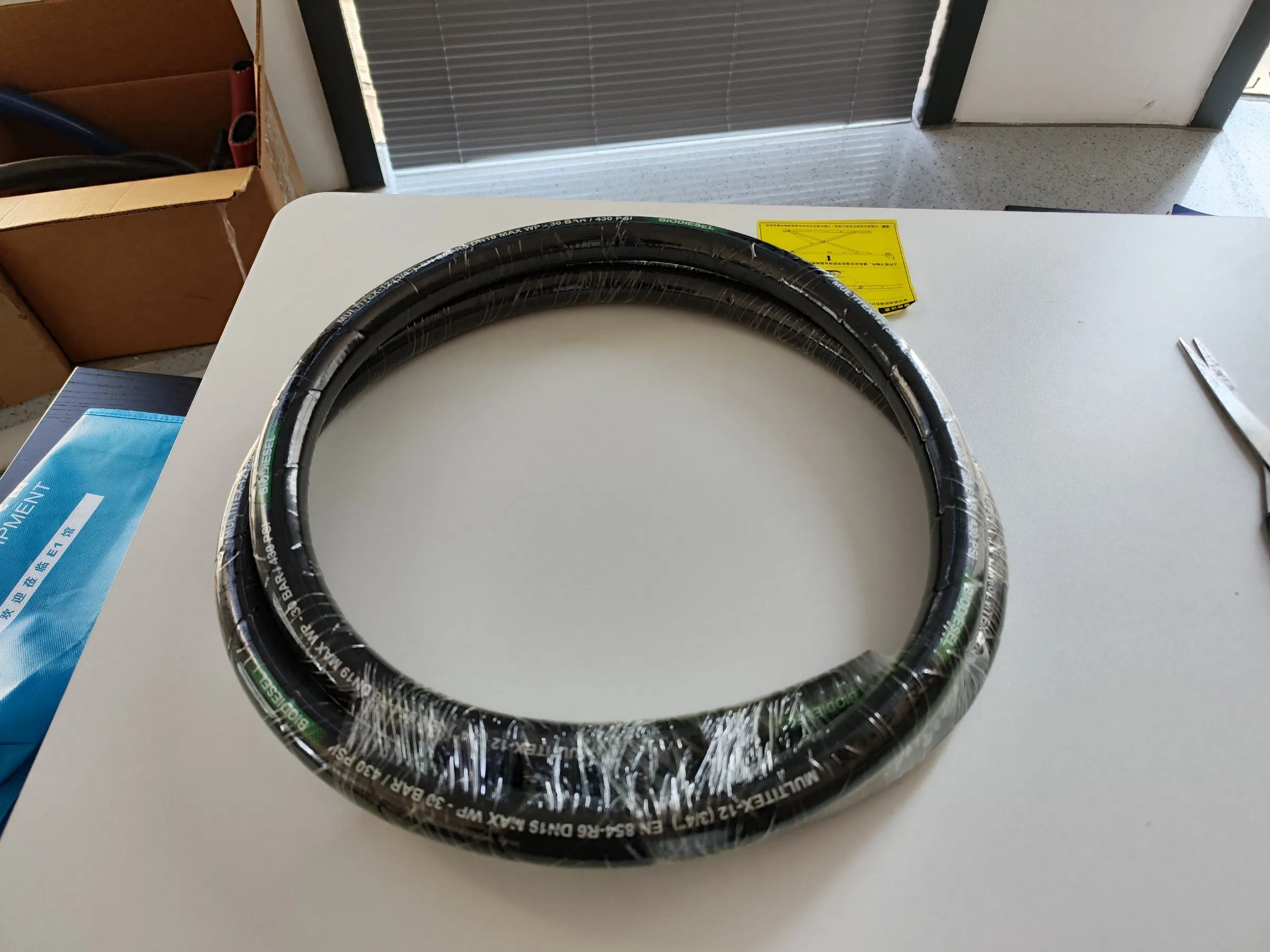 Flexible Rubber R134A Car Refrigerant SAE J2064 Type E Air Conditioning Hose