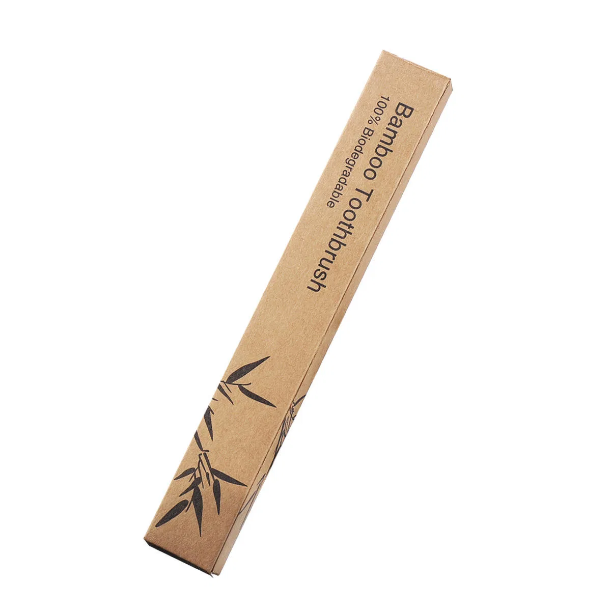 Wooden Toothbrush, Original Bamboo, Ecological Square Handle, Bamboo Toothbrush, Soft Bristle Toothbrush