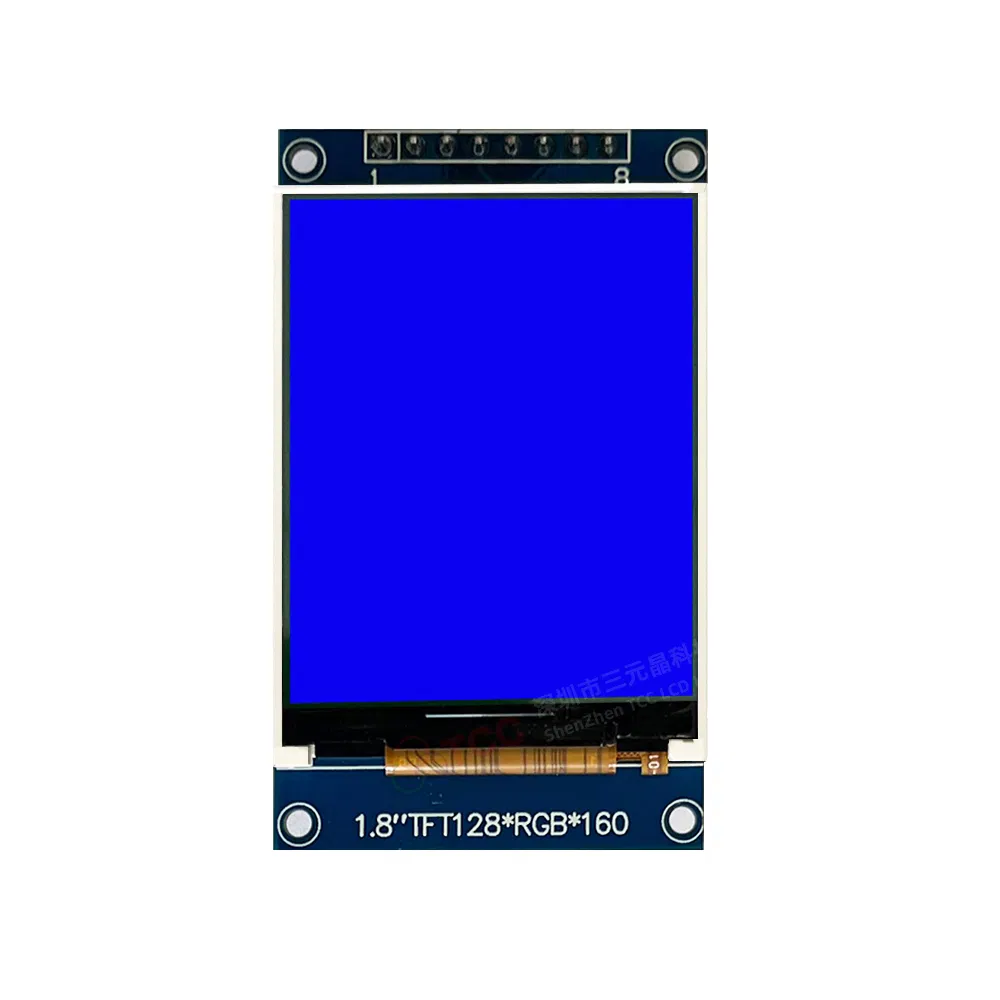 8 Pin 128*160 TFT LCD Display St7735 Driver 1.77 Inch LCD Module