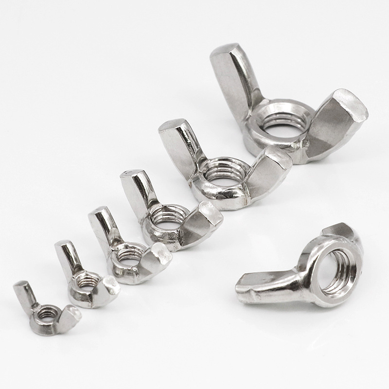 Premium Stainless Steel Wing Nut Butterfly Nut A2 A4 DIN315