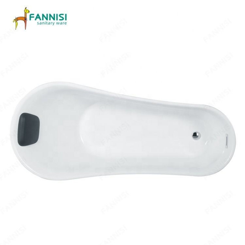 Hotel Simple Design Bathtub Deep Soaking Freestanding Bathtub Bathroom Tubs