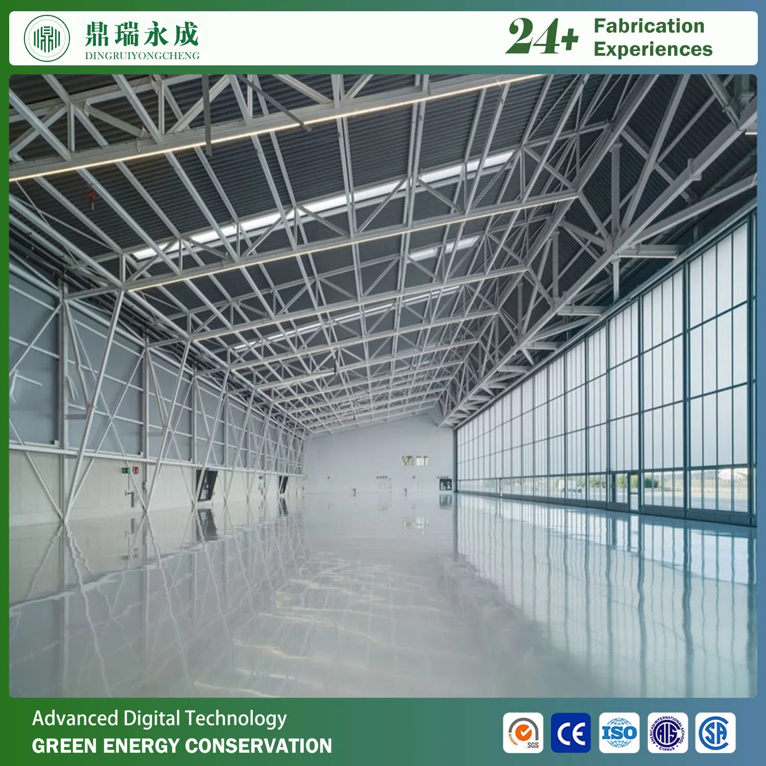Customized Long Span Light Steel Frame Structure Warehouse