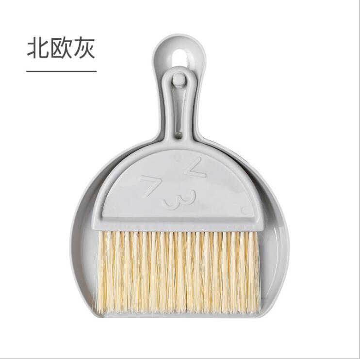 Mini Desktop Cleaning Broom and Dustpan Set