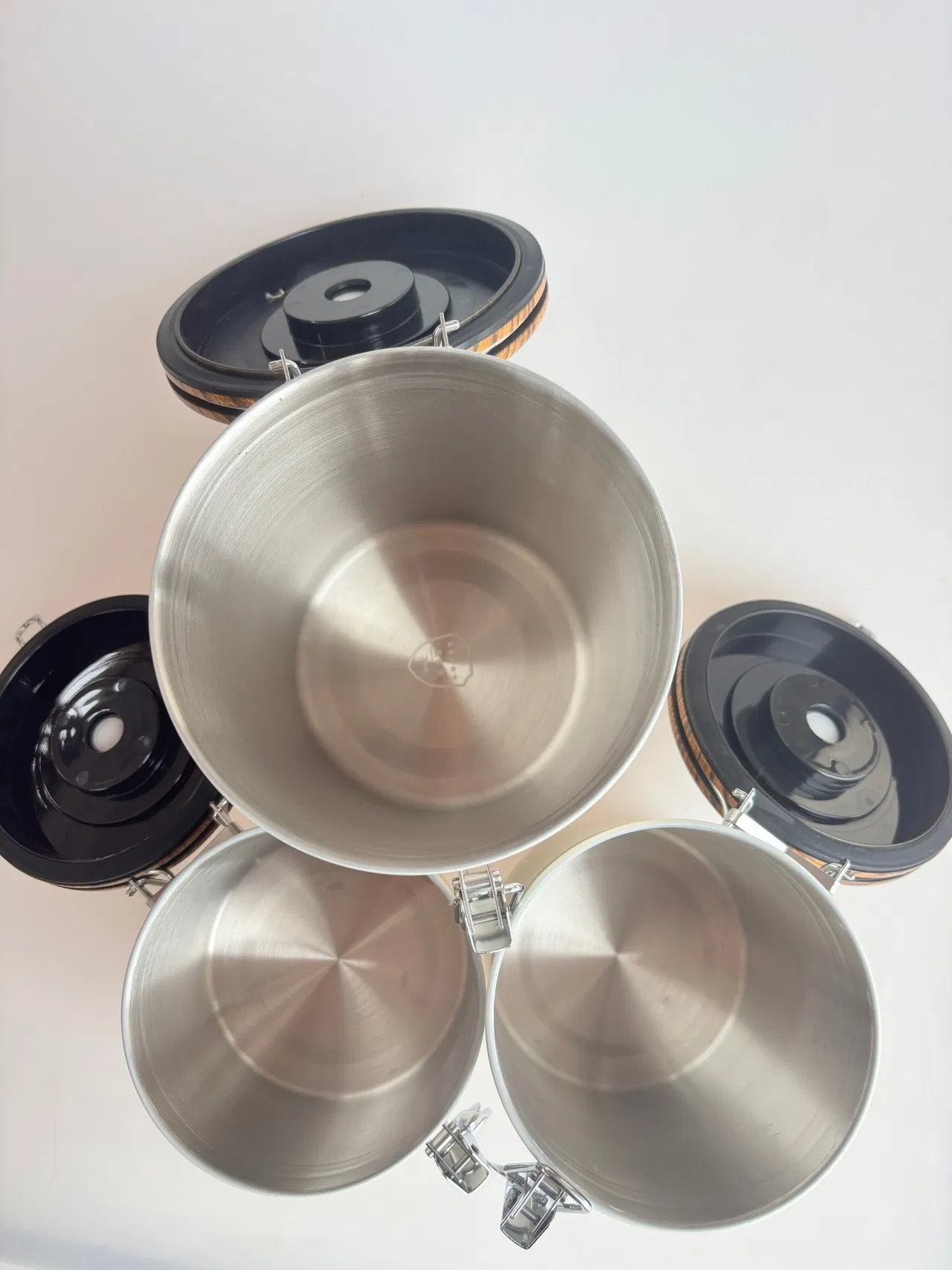 Luxury Stainless Steel Canister for Kitchen Storage or Coffee Bean