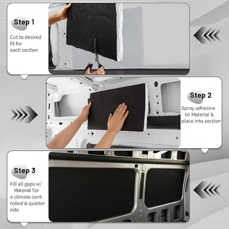 Polyester Fiber Van Insulation Soundproof Thermal Roll