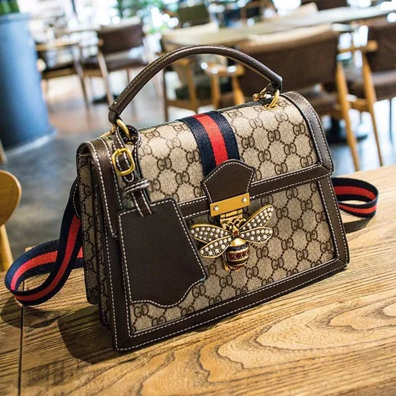 Leather Handbag Cross Body Messenger Bag Fashion Shoulder Bag Tg004_2