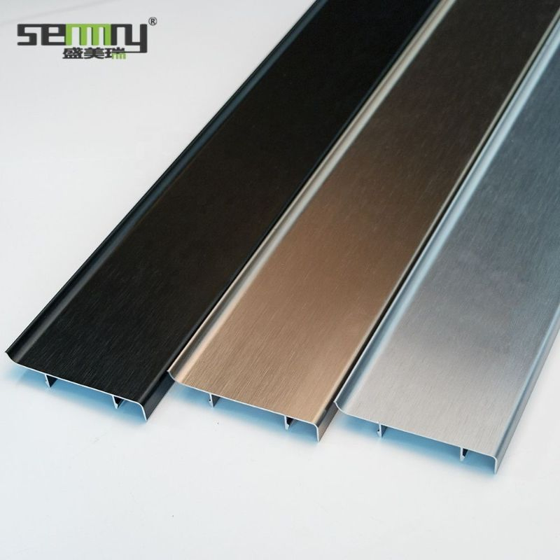 Custom Wholesale Aluminium Profile Metal Skirting