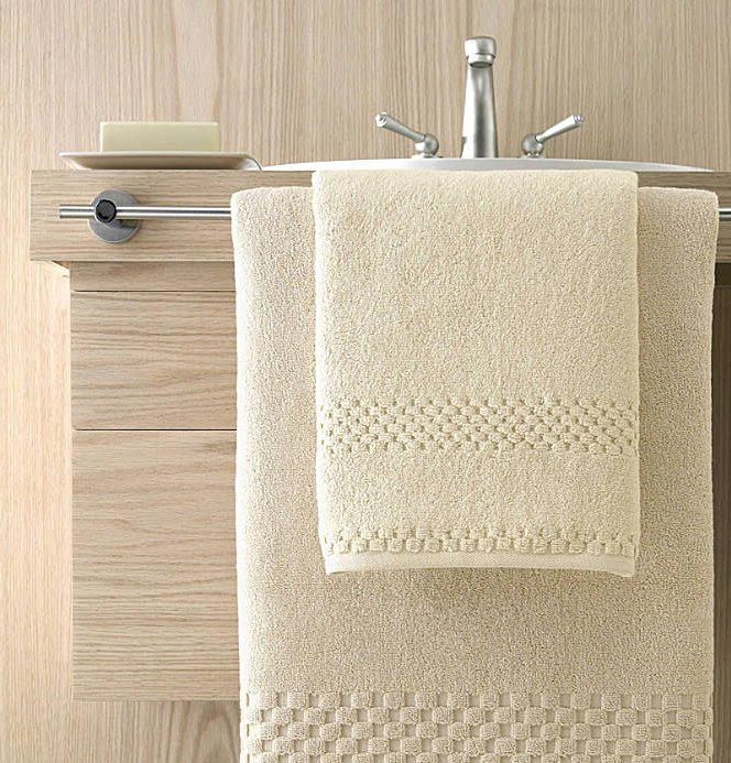 Factory Wholesale 100% Organic Cotton Bamboo Terry Multi Colors Bamboo Face Hand Towel Large Body Bath Towel