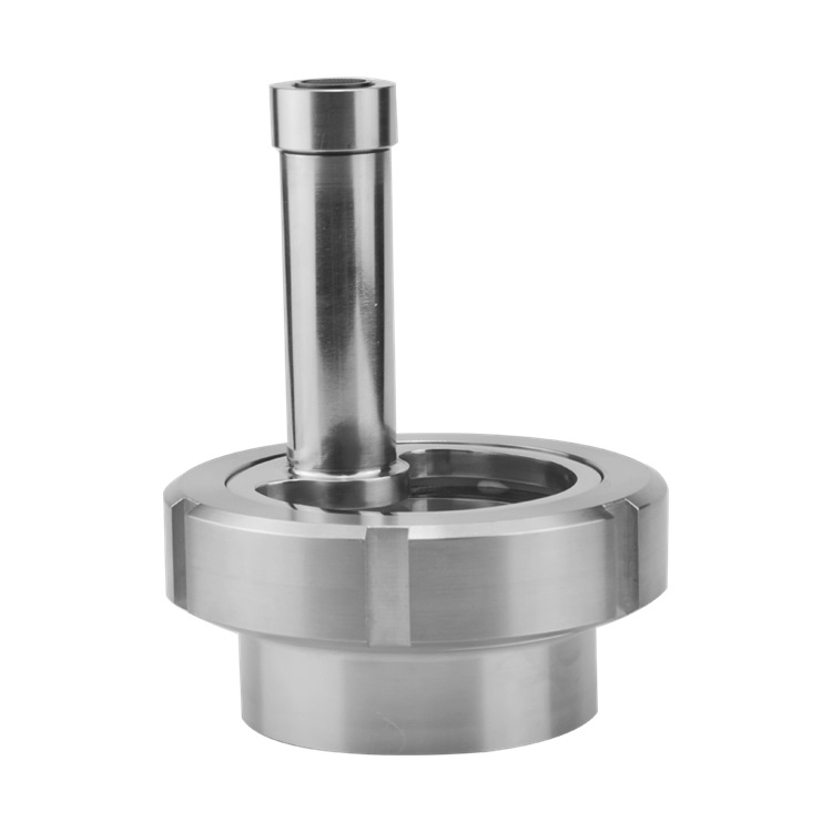 Stainless Steel SS304 SS316L Sanitary Union Sight Glass with Lamp Light Indicator