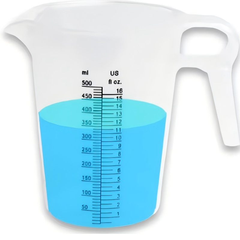 Мерный кувшин 500 мл для жидкостей и химикатов