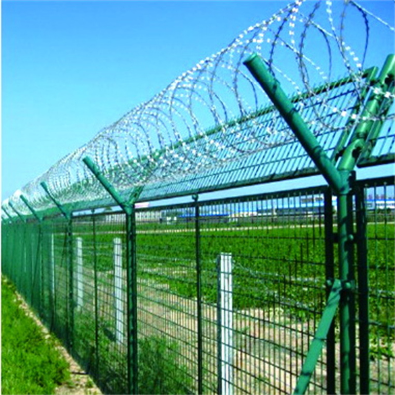 Durable Round Tube Welded Wire Mesh Panels for Security Gates