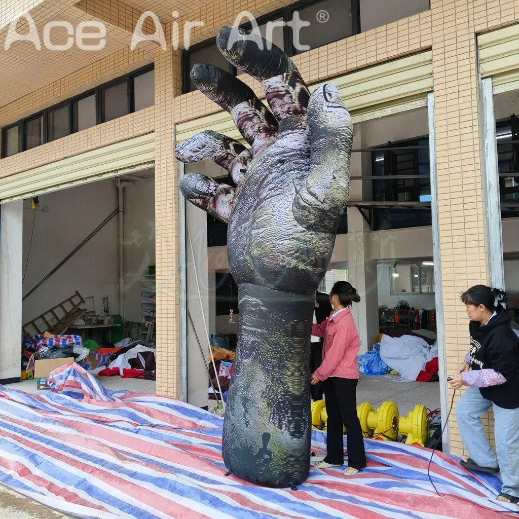 Halloween Festival Scene Decoration Inflatable Large Devil Hand Inflatable Evil Hand Balloon