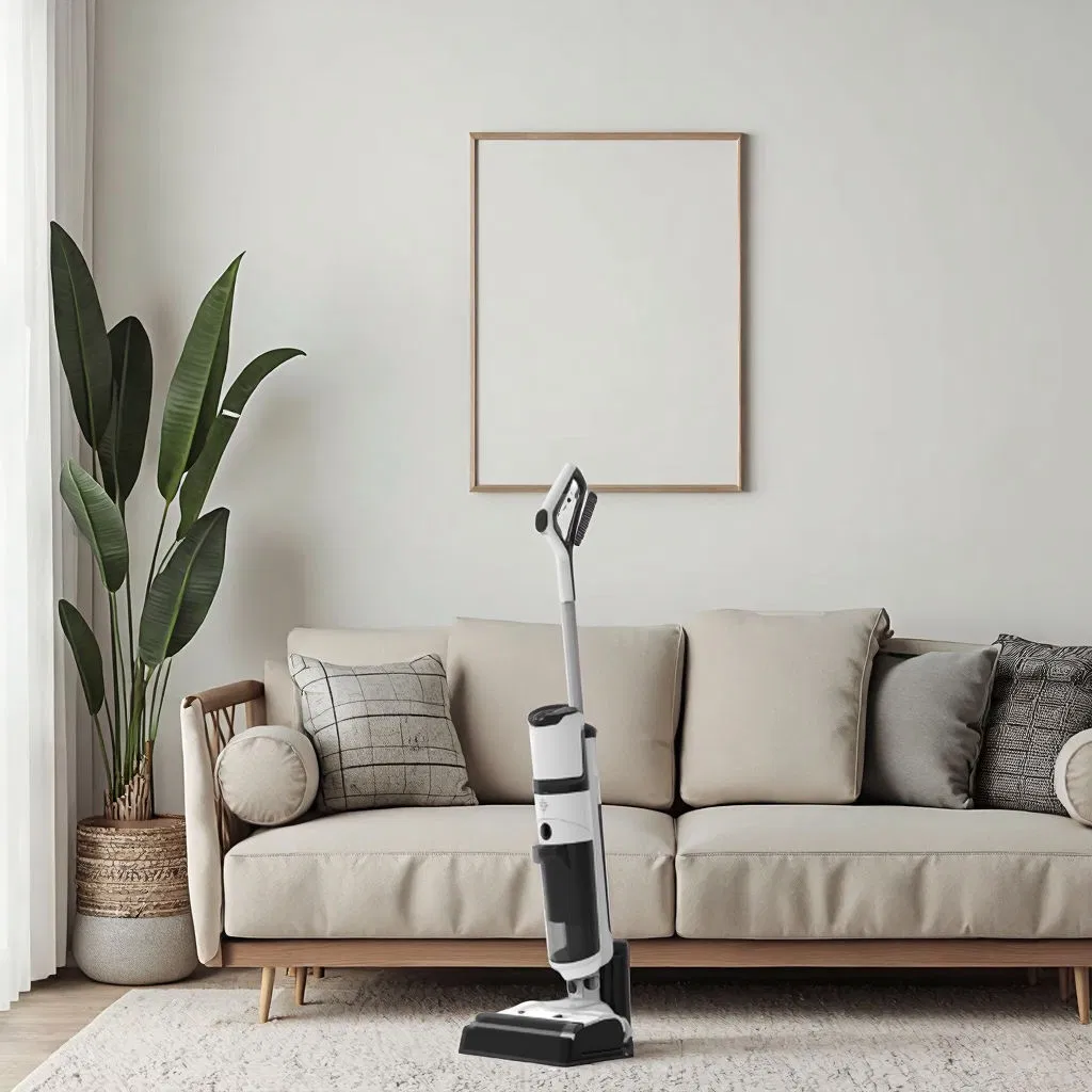 Home Appliance Electric Tile Scrubber Washer Handheld Cordless Floor Wet and Dry Vacuum Cleaner