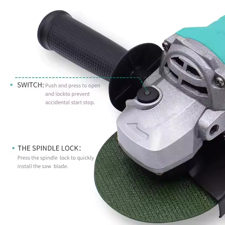 Electric Angle Grinder ETP Lithium Battery Brushless Strong Magnetic Angle Grinder Mini Angle Grinder