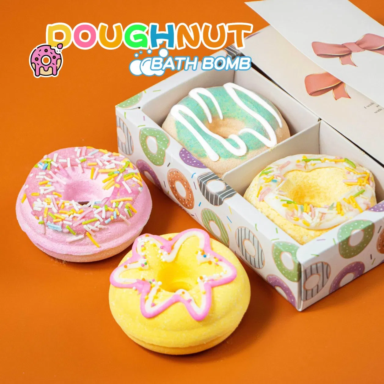 Vibrant Kids Bath Bombs Set - Fun and Colorful Soaks