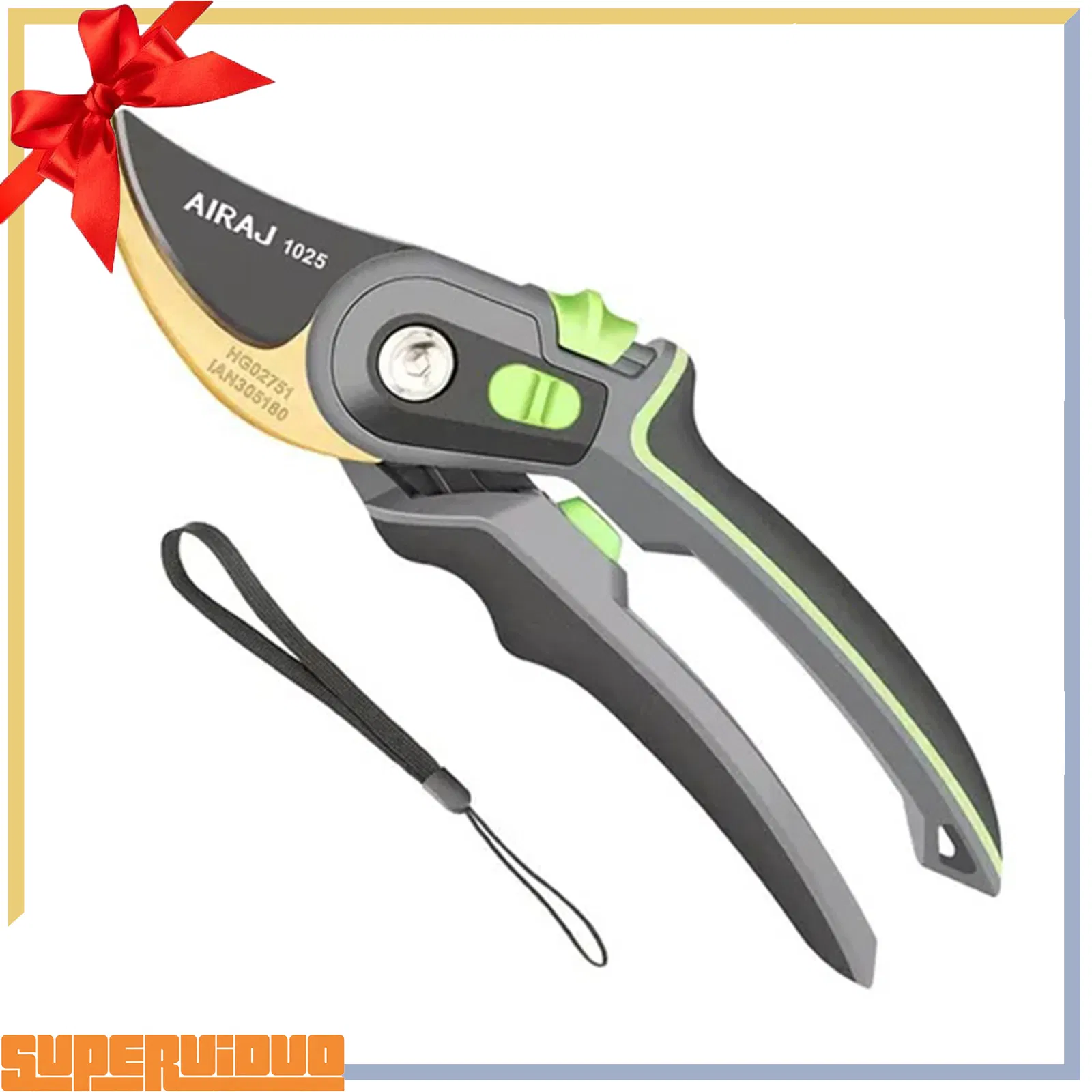 Source Factory Sk5 Steel Blade 35mm Capacity Telescopic Pruning Shears