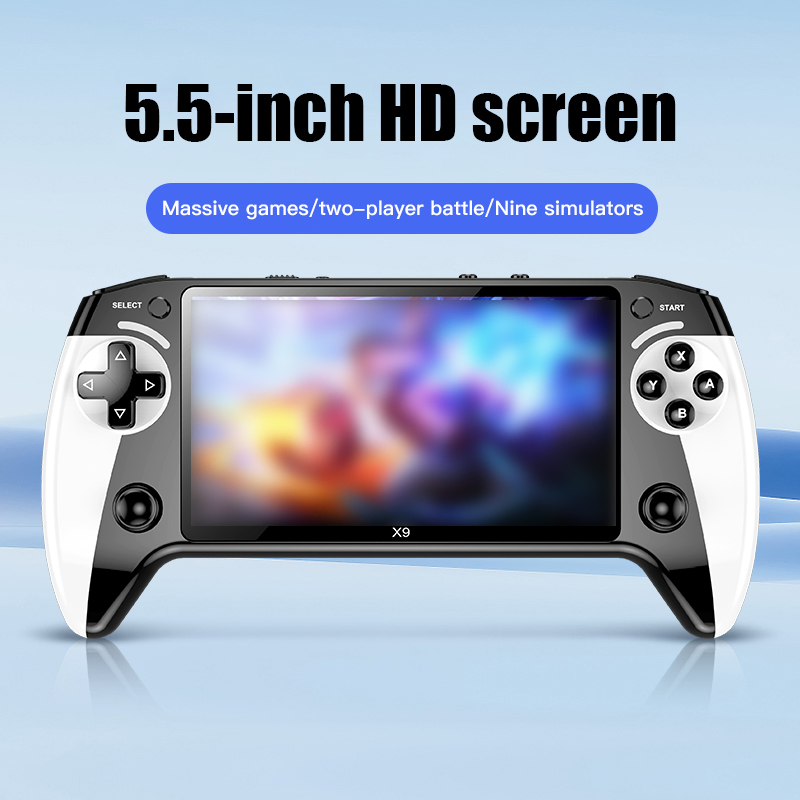 Портативная консоль X9 с 5.5'' экраном и 8 эмуляторами