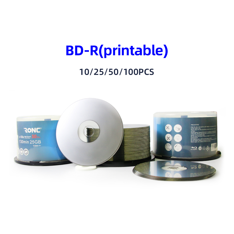 Blu-ray диск 25GB, печать, 6X, 50 шт.