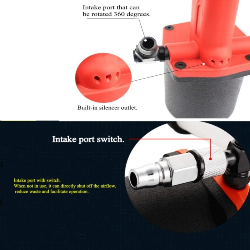 Пневматическая заклепочная машина Heavy Duty 3/16 дюйма