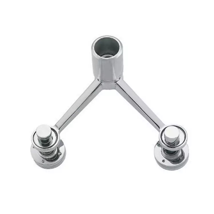 304 316 Stainless Steel Curtain Wall Accessories Glass 2 Arms 4 Arms Spider System Fitting