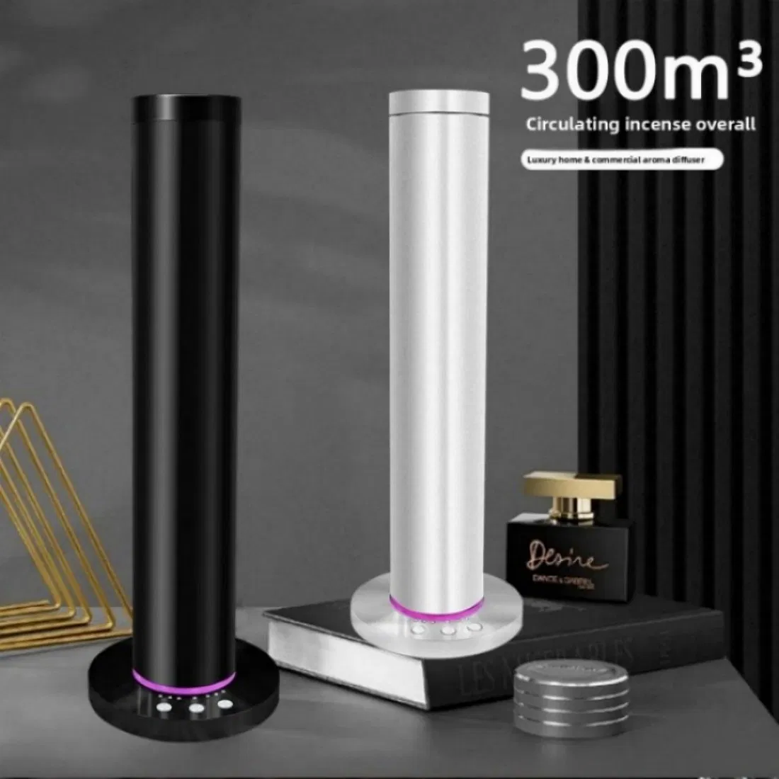Long-Run Streamlined Quick Activation Aroma Button-Operated Diffuser for Commercial Use