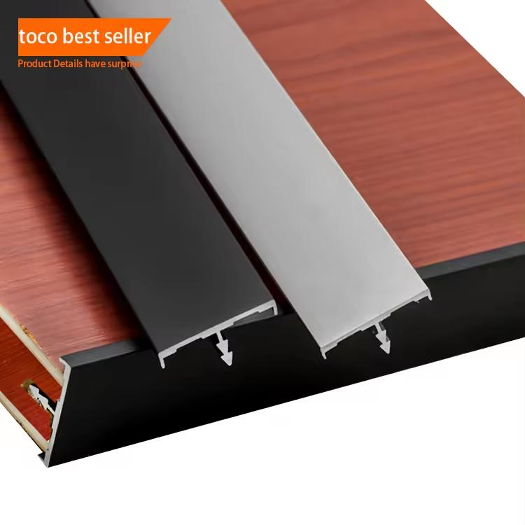 Easy Installed Furniture Production Aluminum Profile Strip Edge Tile Trim